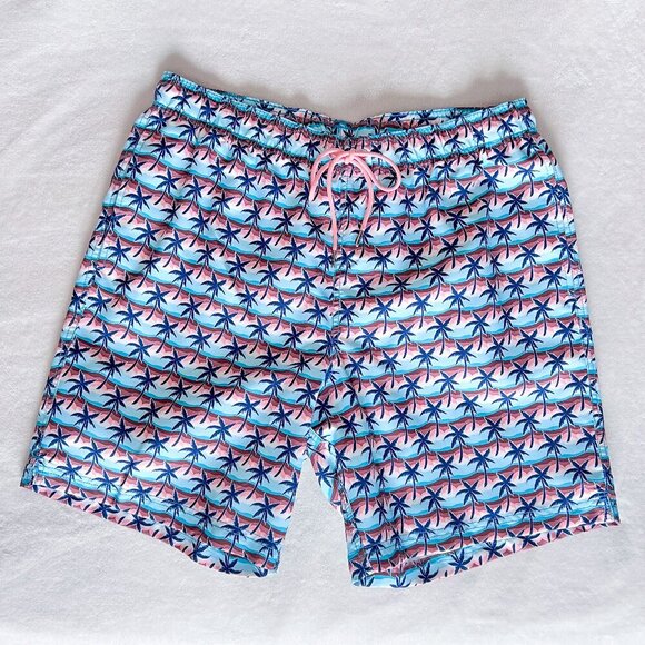Lands' End Other - ⭐️⭐️SOLD⭐️⭐️ Men's Lands' End Swim Trunks | Palm Tree Print | Size Large